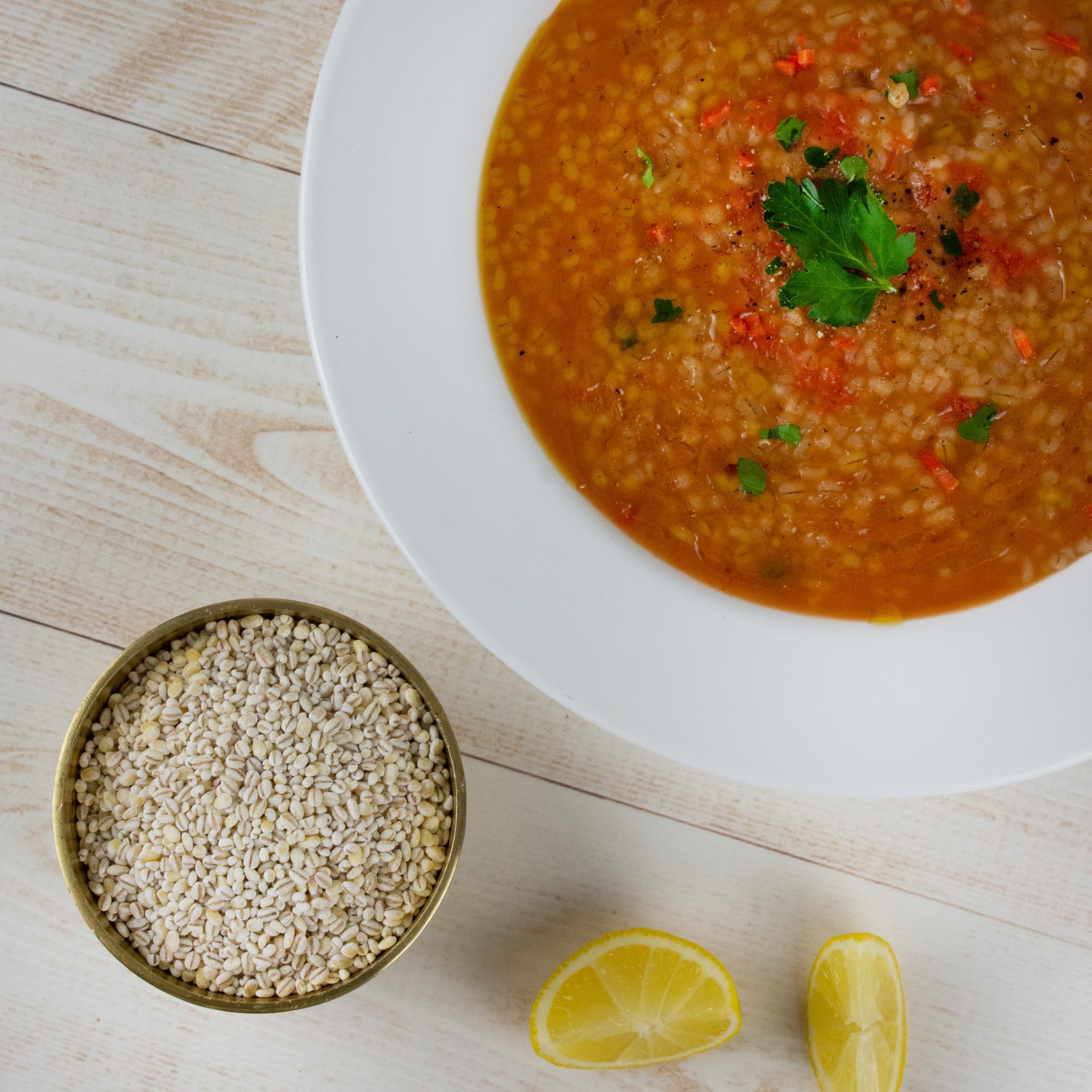 Sadaf Pearl Barley - Pearled Barley Grain for Cooking and Food Flavoring - Cebada en Grano - Kosher - 24 Oz (Pack of 3) - Image 6