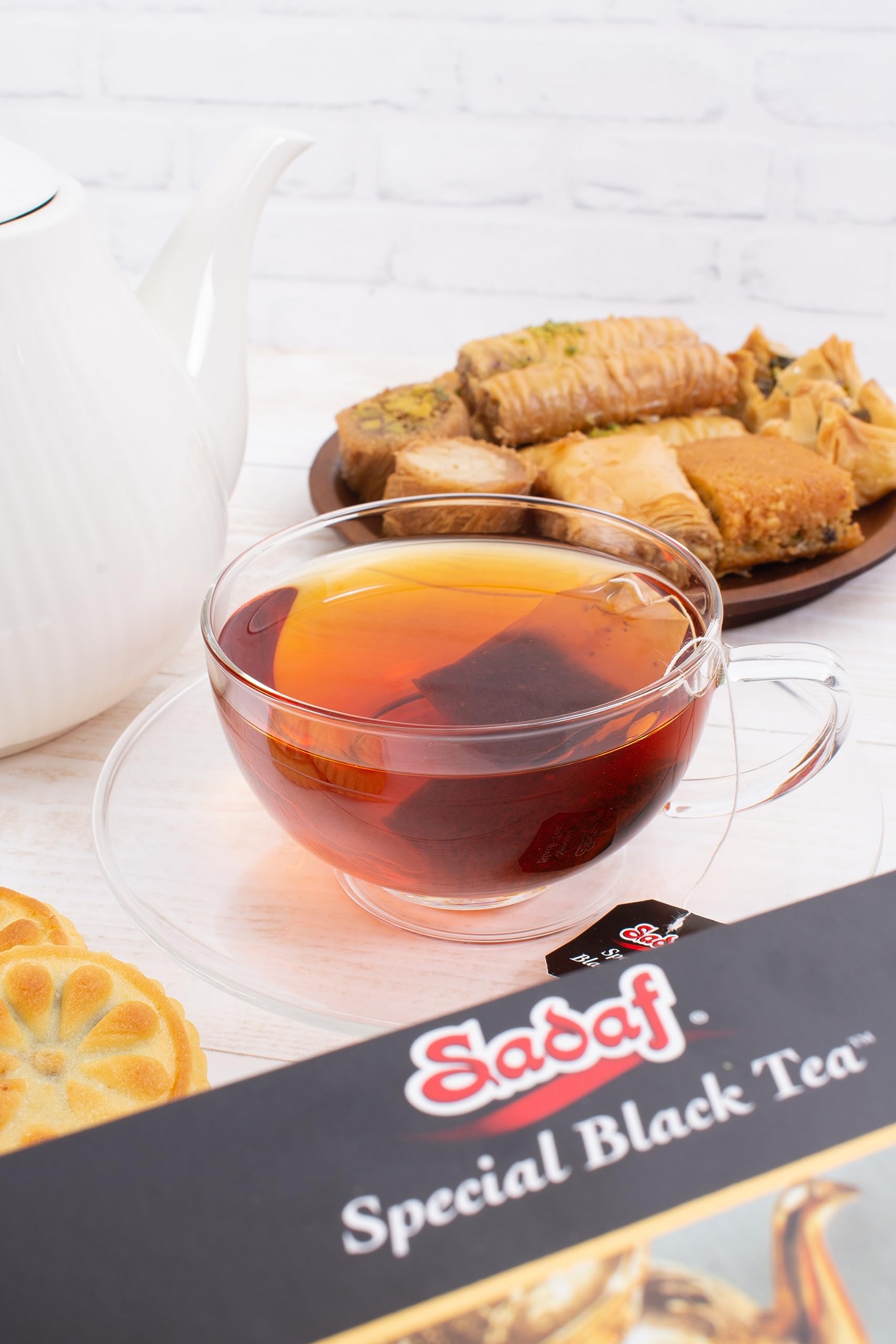 Sadaf Special Black Tea Bags - Pure Ceylon Black Tea - Product harvested in Sry Lanka - Kosher - 50 Bags - Image 4