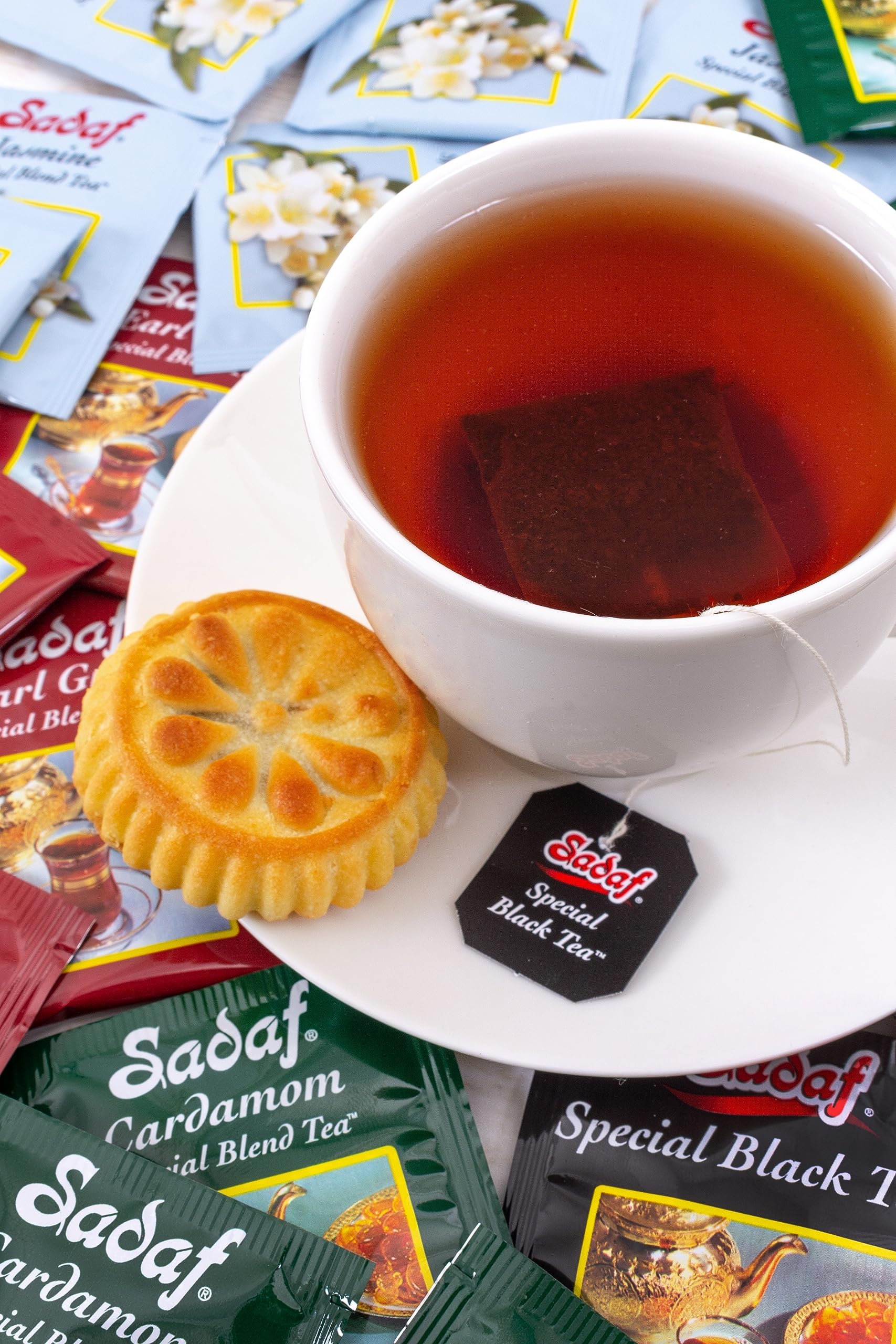 Sadaf Special Black Tea Bags - Pure Ceylon Black Tea - Product harvested in Sry Lanka - Kosher - 50 Bags - Image 7